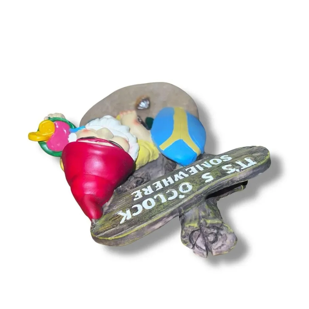 It's‎ 5 O'Clock Somewhere Garden Gnome